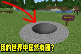 我的世界：不需要任何模组！在原版中做出一个圆井！