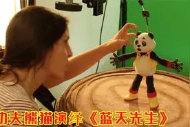 功夫熊猫演绎《蓝天先生》，原来卡通大片是这样拍摄出来的视频封面