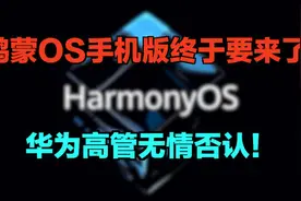 鸿蒙OS手机版终于要来？华为高管无情否认！视频封面