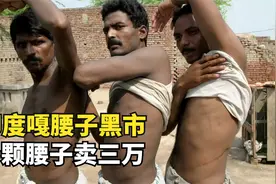 揭秘印度嘎腰子黑市，一颗能卖3万元，精壮小伙争相卖肾视频封面