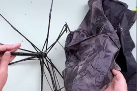 雨伞坏了先别扔，伞骨拆掉改造一下，超美超实用还防水视频封面