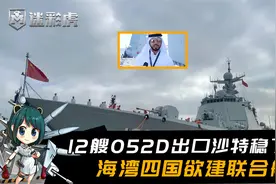 12艘052D出口沙特稳了？中东突生变化，海湾四国组建联合舰队视频封面