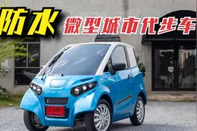 长2.58m的四轮代步车！时速80公里，车身防水能当船，不怕发大水视频封面