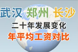 武汉 长沙 郑州谁是中部最有潜力的城市？【平均工资篇】视频封面