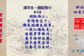 清平乐·烟轻雨小 宋代 晏几道 - 这是一首伤春惜别的词视频封面