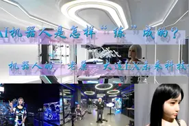 AI机器人是怎样“练”成的？走进机器人“老巢”大连EX未来科技馆视频封面