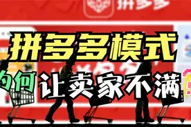 大批商家退出拼多多？！拼多多模式为何让卖家不满？视频封面