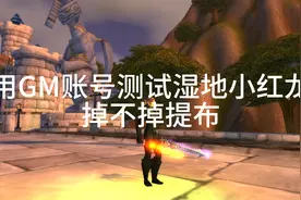 都说小红龙掉提布，用GM号来湿地看看小红龙掉不掉提布视频封面