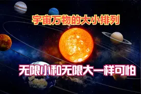 宇宙万物大小排列：微观世界和宏观宇宙一样吓人！无限小和无限大视频封面