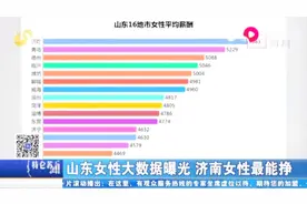 山东职场女性大数据曝光,济南女性最能挣,不仅能貌美如花还能养家视频封面