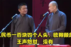苗阜相声：人民币一百块四个人头，欧柳颜赵，王声怒怼：没有视频封面