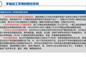 UG数控编程快速了解多轴数控系统，海德汉系统代码讲解视频封面
