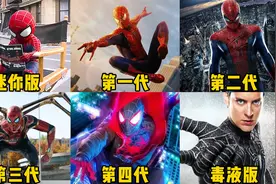 盘点这六个版本的蜘蛛侠，你比较喜欢哪一个？第三代的战甲太帅了视频封面