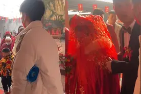 98年小伙娶妻，婚礼现场大喇叭循环口号告乡亲，内容笑喷又羡慕视频封面
