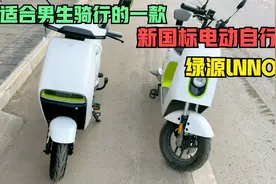 最适合男生骑行的一款国标电动车绿源lNOO5，一次充电续航百公里视频封面