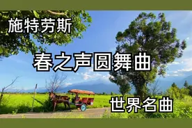 圆舞曲之王  施特劳斯不朽名作《春之声》圆舞曲  世界名曲视频封面