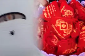 天上掉钱！泰国一女子中千万彩票后 用滑翔伞从空中撒给数千民众视频封面