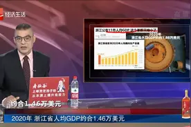 2020年 浙江省人均GDP约合1.46万美元视频封面