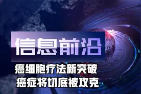 信息前沿-癌细胞疗法新突破 癌症将切底被攻克视频封面