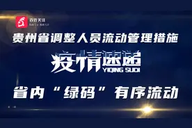 贵州省调整人员流动管理措施，省内“绿码”有序流动视频封面
