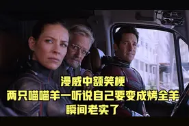 漫威中的笑梗，两只喵喵羊一听说自己要变成烤全羊，瞬间老实了视频封面