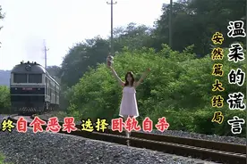 温柔的谎言24：安然自食恶果，失去女儿逼疯丈夫，选择卧轨自杀。视频封面