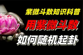 这个方法也太简单了！随时随地就可以起卦用紫微斗数进行占卜视频封面