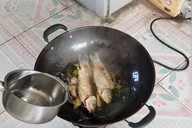 东北老人病了，今天好多了，在家打吊瓶，吃不下饭，熬点鱼汤喝吧视频封面