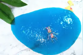 自制无硼砂无胶水假水泥，一点也不黏手，做法简单易学