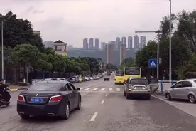 重庆公交看街景13，625路康庄到湖影街，横穿照母山与九曲河中间视频封面