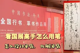 国展作品技术分析（1），草书创作技巧，干货满满视频封面
