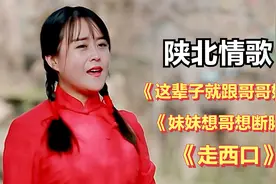 3首陕北肉麻情歌！《这辈子就跟哥哥好》《走西口》伤感好听视频封面