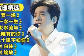 李健金曲精选-《梦一场》《一念一生》《似水流年》《向往》...视频封面