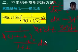 专升本成人高考升学考试【高数】不定积分 基础+模拟+真题讲解视频封面