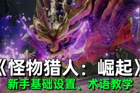 新手必看《怪物猎人：崛起》基础设置、术语大全！视频封面