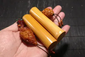 文玩玉竹手把件怎么盘？竹子毛料怎么处理？视频封面