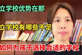 私立学校的优势在那里？公立学校有哪些不足，我们该如何选择学校视频封面