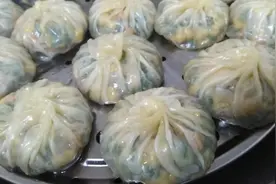 薄皮素包子的秘密全在这里！不揉面不发面详细讲解，学不会来找我