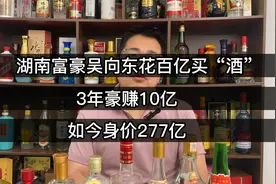 湖南富豪吴向东：花百亿买“酒”，3年豪赚10亿，如今身价277亿视频封面