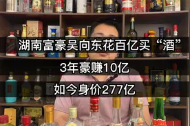 湖南富豪吴向东：花百亿买“酒”，3年豪赚10亿，如今身价277亿视频封面