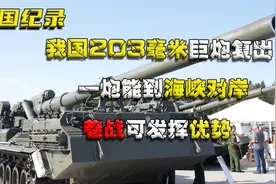 我国203毫米巨炮复出，一炮能到海峡对岸，巷战可发挥优势视频封面