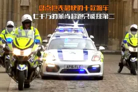地表蕞快的十款警车，价值七千万的莱肯超跑也只能排在第二位视频封面