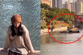 男生对挖掘机能有多执着？男生给女友拍视频，结果拍出了“事故”视频封面