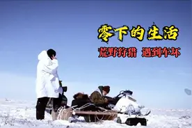 零度以下的生活，因纽特夫妻在野外扎营，翻车了，猎枪坏了，哭了视频封面