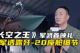 《长空之王》军武首映礼，胡军透露歼-20座舱细节！视频封面
