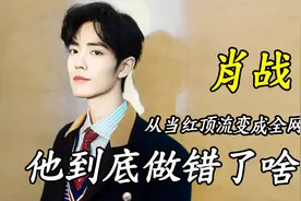遭受公众指责，从当红顶流变成全网黑，肖战到底做错了啥？视频封面