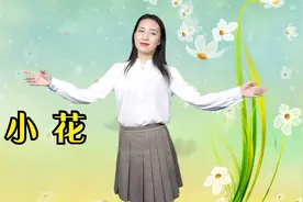 一首网络热歌《小花》，唱出青涩初恋，青春年华，好听走心视频封面