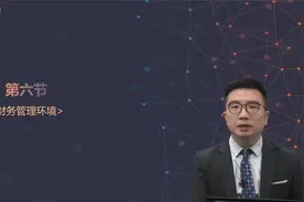 中级财管知识点：财务管理环境讲解视频封面