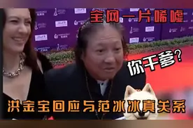 洪金宝终于不再隐瞒，正面回应与范冰冰真实关系，全网一阵唏嘘视频封面