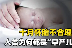 十月怀胎是早产儿？人类妊娠期本应为21个月，十月怀胎不合理？视频封面